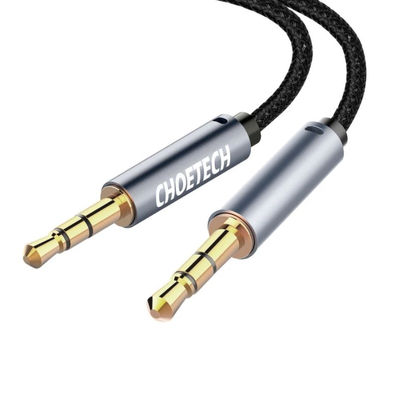 Cáp âm thanh chất lượng cao AUX Audio 3.5mm Choetech AUX002 (Aux Cable 3.5mm Jack Male to Male)- Hàng chính hãng