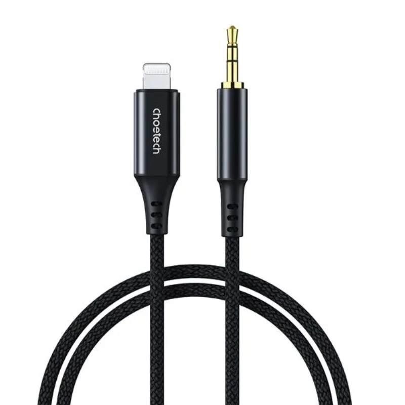 Cáp chuyển đổi từ Lightning ra Audio 3.5mm Choetech AUX007/ AUX009 (Hàng chính hãng)