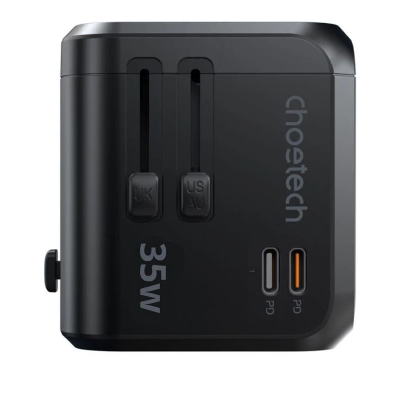 Củ sạc du lịch đa năng 35W Choetech PD5008 (Bản nâng cấp)- Hàng chính hãng