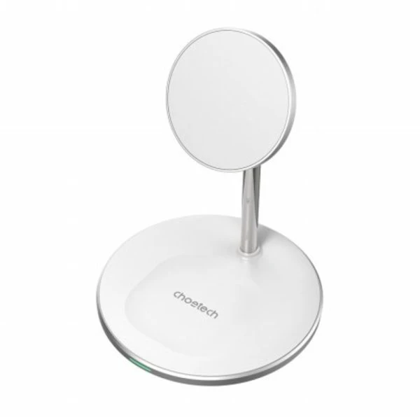 Đế sạc không dây Magsafe 2in 1 Choetech T581-F dùng cho Iphone và Airpods (Hàng chính hãng)